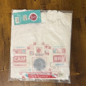 Brasil Brazil vs Cameroon Qatar World Cup 2022 match tshirt